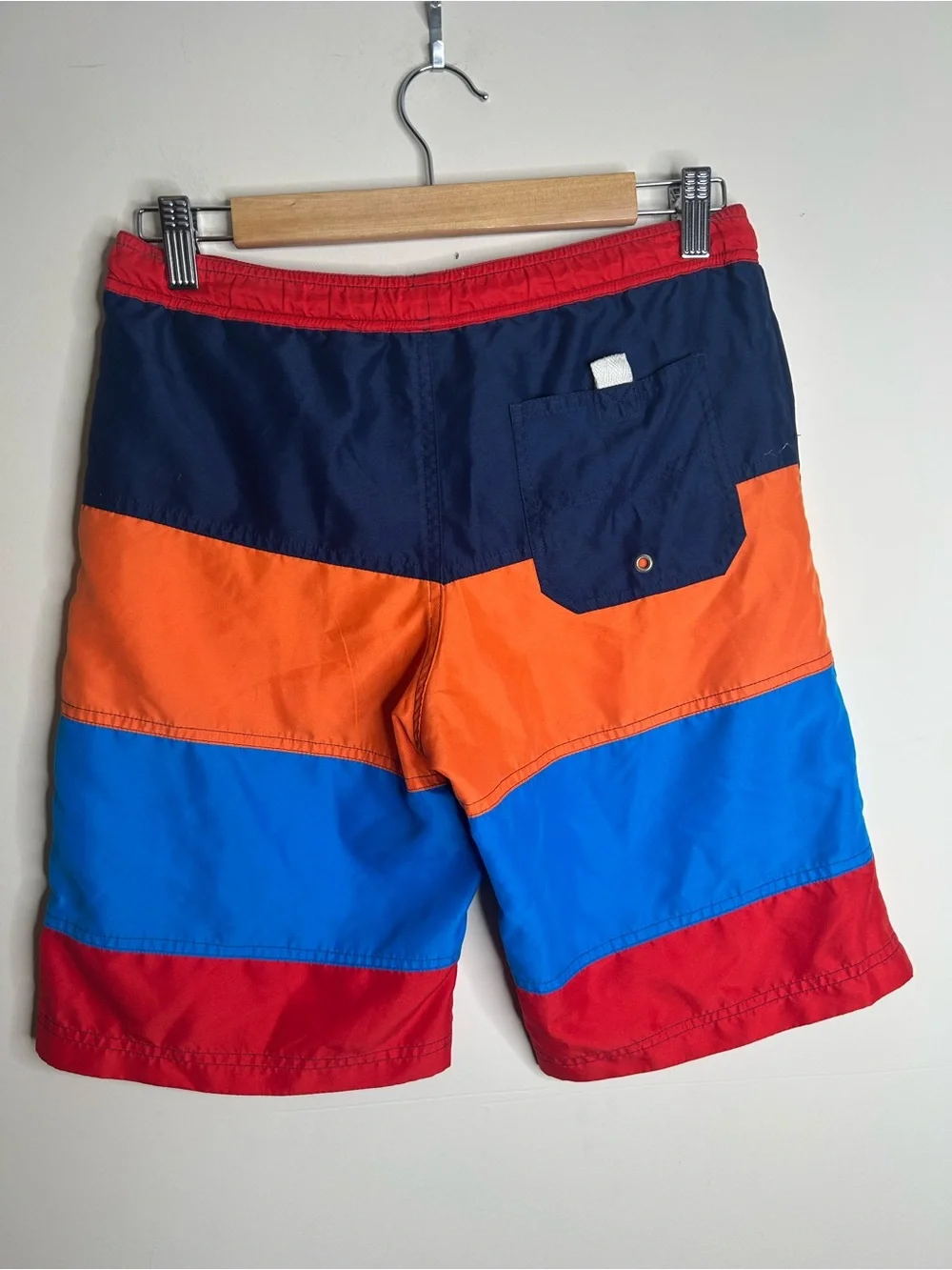 Hanna Andersson Boys Swim Shorts Stripes Size 140 (US 10)